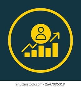 Career Growth trendy vector art design goodly amazing design colorful useful illustration.eps