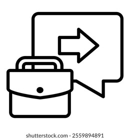 Career Guidance Icon Element For Design