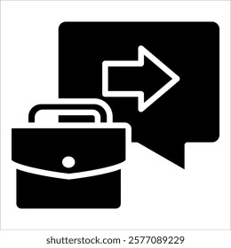 Career Guidance Icon Element For Design