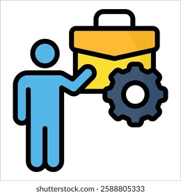 Career Guidance Icon Element For Design