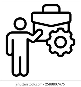 Career Guidance Icon Element For Design