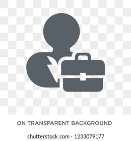 Career icon. Career design concept from Human resources collection. Simple element vector illustration on transparent background.