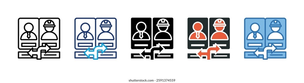 Career Icon Element For Design
