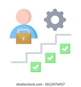 Career Icon Element for Design