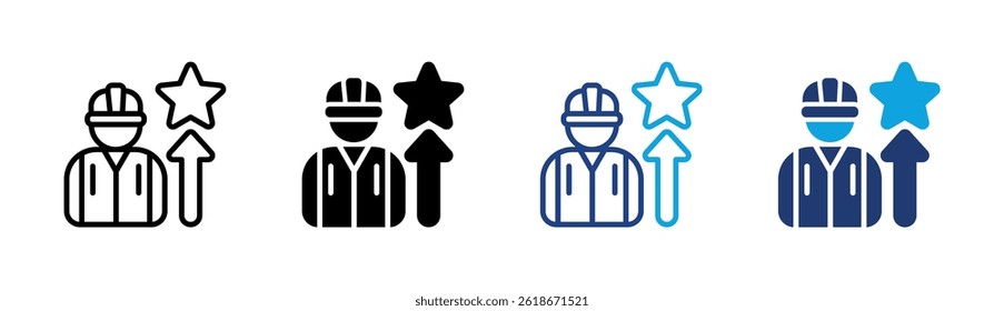 Elemento de icono de carrera para el diseño