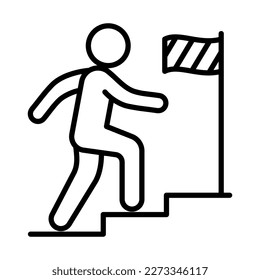Icono De Carrera Diseño Plantilla Vector De Diseño Signo De Ilustración Y Píxeles De Símbolo Perfecto