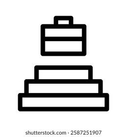 Career Icon Vector Symbol Design Illustration