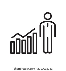 career icons symbol vector elements for infographic web