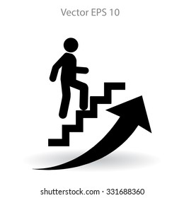 Career Ladder Vector Icon