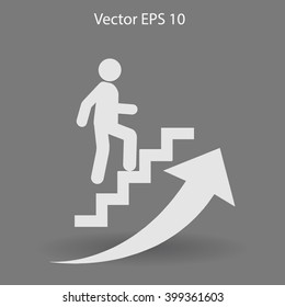 Career Ladder Vector Icon