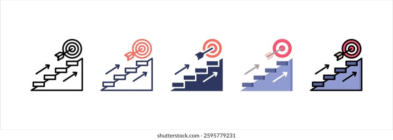 Career Multi Style Icon Set