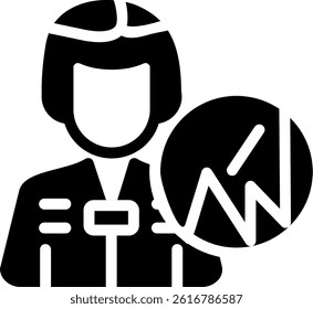 Career Opportunities Glyph Vector Icon Design