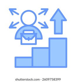 Career Opportunity Icon Element for Design
