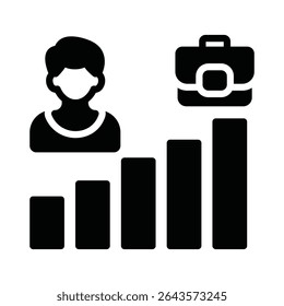 Career opportunity Vector Icon which can easily modify or edit
