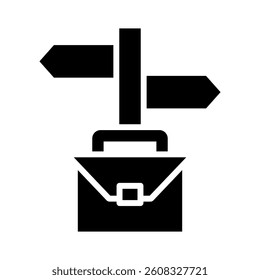 Career Option Icon Element for Design