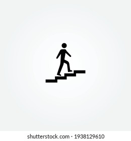 vector de diseño de icono de trayectoria profesional