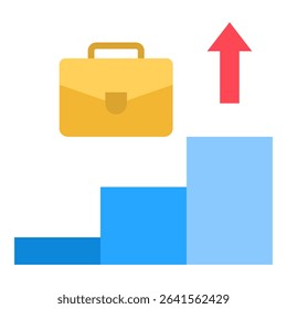 Career Path Icon Element For Design