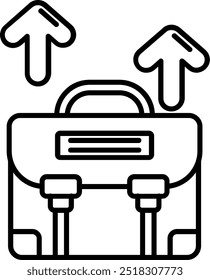 Career path Line vector Icon Design