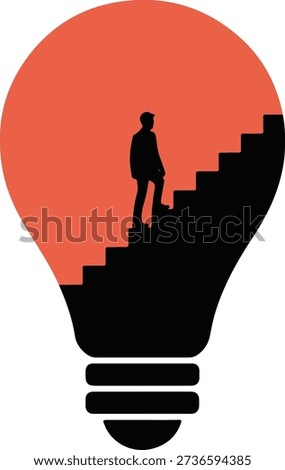 career pathways vector icon eps