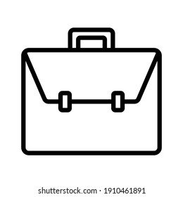 Career, portfolio, suitcase icon vector image. Can also be used for Web Marketing. Suitable for use on web apps, mobile apps and print media.