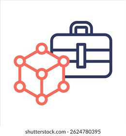 Elemento De Ícone De Simulação De Carreira Para Design