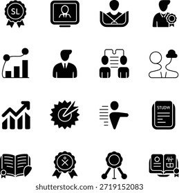 Icono de Educación de desarrollo de habilidades profesionales