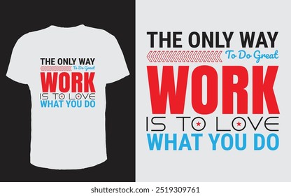 Career T-Shirt Design And Retro Fashion
