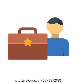 Career Vector Flat Icon For Personal And Commercial Use.

