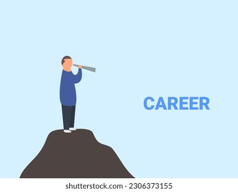 career vector illustration flat design