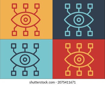 Career View Logo Template, Simple Flat Icon of business,career,work