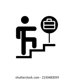 Career Vision icon in vector. logotype