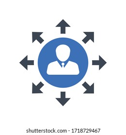 Iconos vectoriales de formas profesionales.