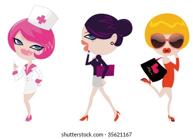 career women pattern