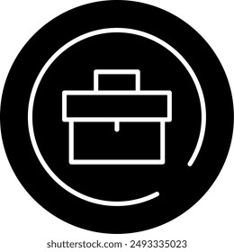 Careers Glyph Vector Icon Design