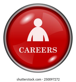 Careers icon. Internet button on white background. 