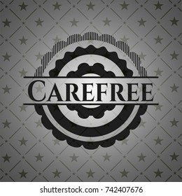 Carefree black emblem