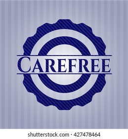 Carefree denim background
