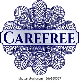 Carefree money style rosette