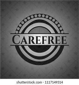 Carefree realistic dark emblem
