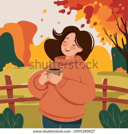 Image, Stock Photo In yoga not fall from the sky
