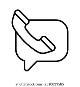 Carefully crafted communication app icon design, ready for premium use