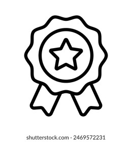 Carefully crafted icon of appreciation, quality badge vector design