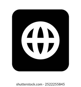 Sorgfältig gestaltetes Vektordesign des Passes im trendigen Stil, Premium-Symbol einfach zu bedienen