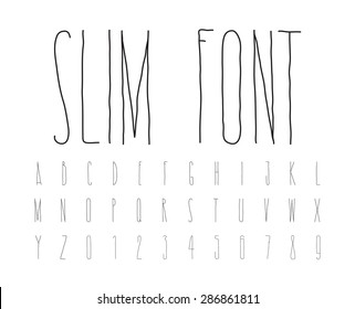 Careless decorative letters written by hand