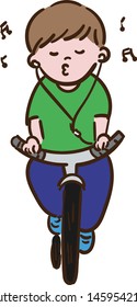 Carelessly encounter a bicycle accident