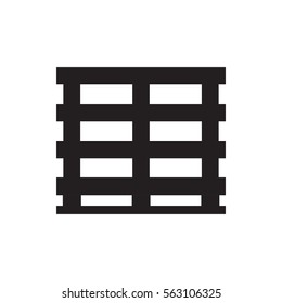 cargo box icon illustration isolated vector sign symbol