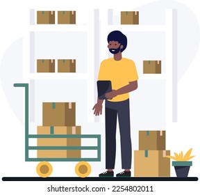 Cargo Boxed packages Delivery concepts