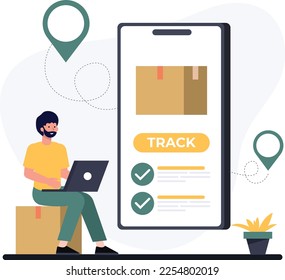 Cargo Boxed packages Delivery concepts