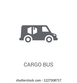 Cargo Bus icon. Trendy Cargo Bus logo concept on white background from Delivery and logistics collection. Suitable for use on web apps, mobile apps and print media.