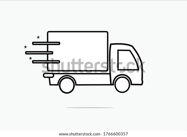 cargo car design\
hand drawn vector\
delivery\
